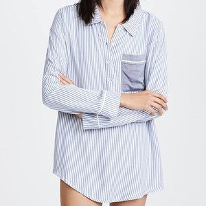 NWT Plush Women's Ultra Soft Boyfriend Sleep Shirt